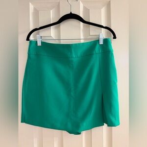 Zara Vibrant Green Mini Skirt